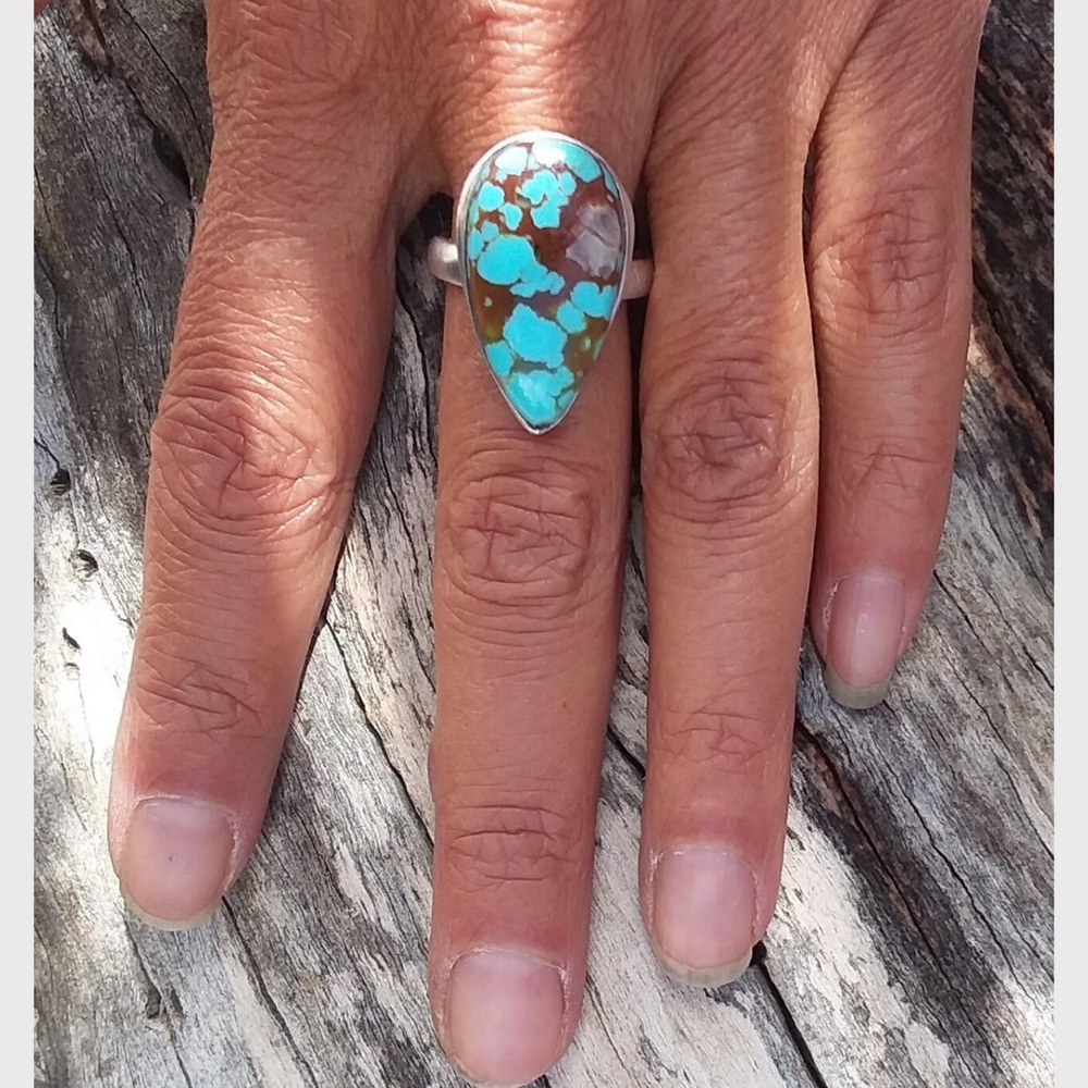Turquoise and Sterling Silver ring